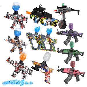 Splat R Ball Airsoft Blank Toy Water Gun <span class=keywords><strong>Ak</strong></span> <span class=keywords><strong>47</strong></span> Electric Top M416 9Mm Pistol Original Real Uzi Plastic Gun per adulti - Product Image 5
