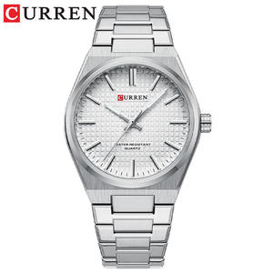 Montres pour hommes originales Curren 8439, montres-bracelets classiques de luxe pour hommes, étanches, décontractées, de marque, à quartz - Product Image 1