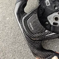 Volant sport en cuir et fibre de carbone personnalisé pour Supra A90 GR et Corolla 2019-2022
