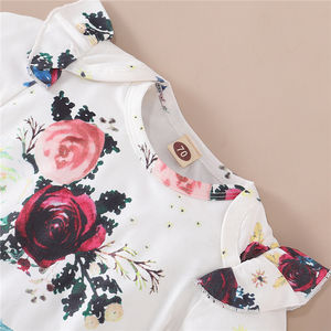 Ensemble court 2 pièces pour fille, vêtements de boutique, combinaison en tricot, robe d'été pour fille, vêtements pour enfant - Product Image 2