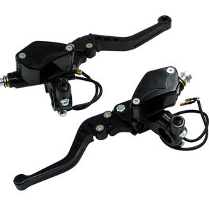 Bomba de Freno Hidráulica Universal para Motocicleta con Diseño de Hoja de Arce, Ensamblaje de Bomba de Freno y Embrague para Manillar de Motocicletas Todoterreno - Product Image 4