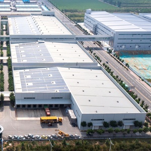 Strutture prefabbricate in acciaio per magazzino leggero per officina costruzione di capannoni in metallo per fabbrica - Product Image 5