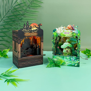 <span class=keywords><strong>Boîte</strong></span> <span class=keywords><strong>à</strong></span> <span class=keywords><strong>musique</strong></span> <span class=keywords><strong>à</strong></span> manivelle en bois DIY de nouvelle conception Yiyu, avec lumière LED, pour cadeau de garçon, en stock - Product Image 2