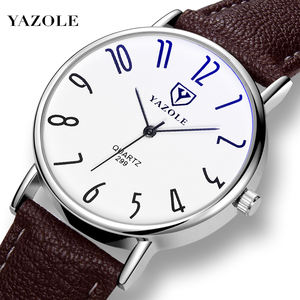 YAZOLE D 299 Luxury Blue Dial Men <span class=keywords><strong>orologi</strong></span> al quarzo orologio <span class=keywords><strong>da</strong></span> <span class=keywords><strong>polso</strong></span> impermeabile per uomo Logo personalizzato <span class=keywords><strong>orologi</strong></span> <span class=keywords><strong>da</strong></span> <span class=keywords><strong>polso</strong></span> Unisex Reloj all'ingrosso - Product Image 4