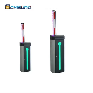 حاجز وقوف السيارات الأوتوماتيكي LED بوابة مع 2 وحدات تحكم عن بعد لحواجز المرور - Product Image 3