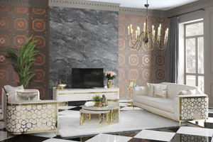 Vendita calda di lusso moderno divano in velluto telaio in acciaio inox migliori arredi per la casa per la Villa ufficio soggiorno sala <span class=keywords><strong>appartamenti</strong></span> - Product Image 4