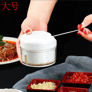 Manual Garlic Mincer White Upgraded Version Food Grade <b>Herb</b> <b>Grinder</b> For Kitchen Use - Product Image 4