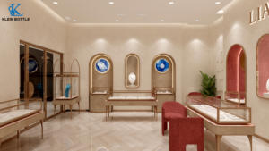 Exhibición de joyería de lujo Diseño interior exquisito Iluminación LED La moda cumple con la función Exhibición de piezas de exhibición Premium - Product Image 2