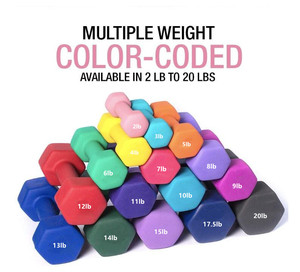 Quả Tạ Tay Trọng Lượng-Neoprene Tráng Tập Thể Dục & Thể Dục Quả Tạ Cho Trang Chủ Thiết Bị Tập Thể Dục Tập Luyện Sức Mạnh Đào Tạo - Product Image 4