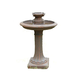 <span class=keywords><strong>Venta</strong></span> directa de fábrica fuente de agua de fibra de vidrio cascada de jardín para la <span class=keywords><strong>casa</strong></span> al aire libre patio trasero Baño de pájaros - Product Image 2