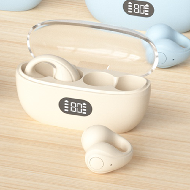 SIBYL 2025 Private Bone Conduction Microphone Bone Conduction Earphone Custom Wireless Ear Clip Bone Transmission Headphones Air