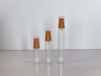 Soins de la peau en plastique de luxe PP bouteilles de lotion sans air vides pour fond de teint liquide avec pompe 5ml 10ml 15ml