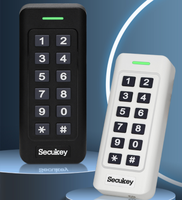 Wiegand pembaca Digital yang dapat diprogram, pembaca Keypad akses Digital tahan air untuk sistem kunci pintu 125KHz dan kartu EM & H