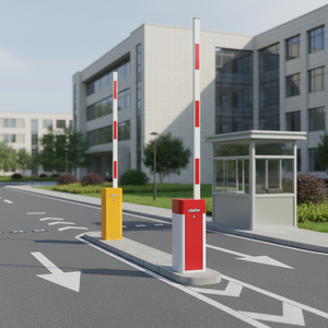 Barriera di Parcheggio in Lega di Alluminio ad Alta Resistenza Stampata a Spruzzo, Cancello Elettrico per Stazioni di Pedaggio Autostradali - Product Image 3