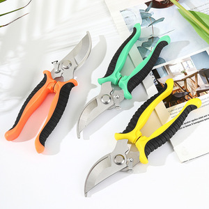 Pinheng Stainless Steel <b>Pruning</b> Shears Bypass Type Rubber Handle Garden <b>Tree</b> Trimming <b>Tools</b> Floral Fruit Cutting Scissors - Product Image 1