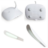 Lampe de bureau LED moderne à col de cygne flexible, rechargeable par USB, sans fil, à commande tactile, pour la lecture et la protection des yeux, idéale pour la chambre d'étudiant