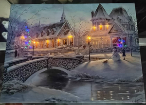 Cuadros en Lienzo de Galaxias, Arte de Pared de Nebulosas, <span class=keywords><strong>Pintura</strong></span> Astronómica, Obras de Arte del Universo para Sala de Estar - Product Image 6