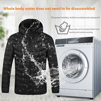 Xsunwing S-5XL – manteau à batterie Rechargeable avec 19 Zones de chaleur, chauffage par USB, léger, imperméable, veste isolée
