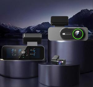 2K WIFI 야간 투시 듀얼 카메라 미니 숨김형 차량용 <span class=keywords><strong>DVR</strong></span> 비디오 레코더 대시캠 전후방 AHD 주차 블랙박스 1년 - Product Image 2