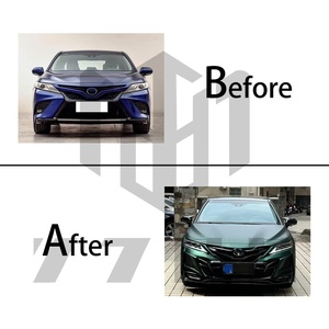 Kit Carrozzeria di Alta Qualità in Materiale PP da Vecchio a Nuovo Modello per TOYOTA Camry 2018-2022, Conversione in Stile <span class=keywords><strong>Khan</strong></span> con Paraurti Anteriore e Posteriore, Griglia Laterale - Product Image 2