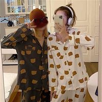 Ensemble de pyjama décontracté en satin pour femme OEM, chemise de nuit à manches longues, respirant, séchage rapide, taille élastique, pour la maison, été, automne, printemps