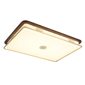 Chinese Style All Copper Solid Wood <b>Ceiling</b> <b>Light</b> Led Living Room Bedroom Lighting Fixture - Product Image 4