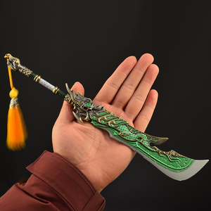 Accesorios <span class=keywords><strong>de</strong></span> juego Naraka Blade Point Cosplay espadas Real acero Metal arma artesanías Decoración <span class=keywords><strong>de</strong></span> mesa seguridad espada <span class=keywords><strong>de</strong></span> juguete sin cortar - Product Image 5