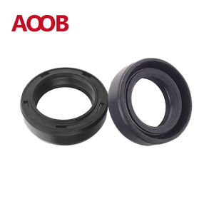 Joint d'huile longue durée 17x30x7 avec joint d'huile d'arbre rotatif métrique Uxcell 17*30*7 TC Double lèvres caoutchouc/noir avec 17*30*7mm - Product Image 5