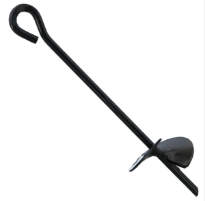 Bột màu đen tráng kim loại thép mặt đất khoan đất Neo khoan với đầu vít - Product Image 4