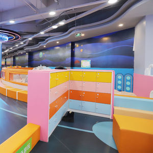 Equipo de Juegos Interior de Plástico para Bebés, <span class=keywords><strong>Parque</strong></span> de Diversiones Interior con Piscina de Pelotas para Eventos Escolares - Product Image 4