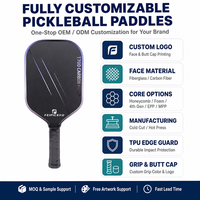 Raquette de pickleball Nexus Link en fibre de carbone, noyau en nid d'abeille de 16 mm Gen4, thermoformée, approuvée USAPA, conception à liaison renforcée