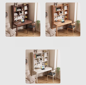 Precio al por mayor dormitorio nórdico de madera de diseño Simple niños mesa de estudio y silla para estudiantes con cajón de almacenamiento - Product Image 2