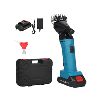 Tondeuse à moutons 13 dents, kit de tonte 500W, moteur sans balais 6 vitesses, filaire, capacité de coupe 30MM, alimentation par batterie, pour usage agricole