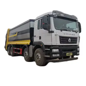 8x4 25 cbm angkutan MAKANAN TRUK pemadat sampah truk untuk dijual Afrika Selatan