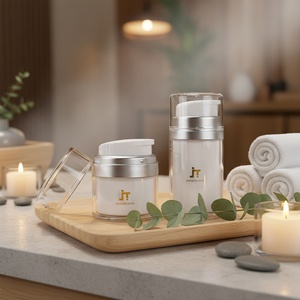 Factory Custom Empty 30ml 50ml Cream Skincare Airless <b>Pump</b> <b>Bottle</b> Made Plastic Cosmetics Packaging - Product Image 2