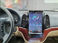 Lecteur vidéo Android pour voiture Santa Fe 2006-2012, écran 12,1 pouces, DSP, GPS, HD 1080P, autoradio, Android Auto, garantie 1 an, tableau de bord