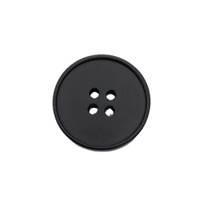 Nút nhựa Bốn Mắt màu đen khâu tay áo nút nhựa tròn cho quần áo - Product Image 6