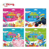 Stylo aquarelle Yalong, le plus précieux, pour l'art et la coloration, 6/12/18 couleurs, pointe en fibre, ensemble de stylos aquarelle pour enfants