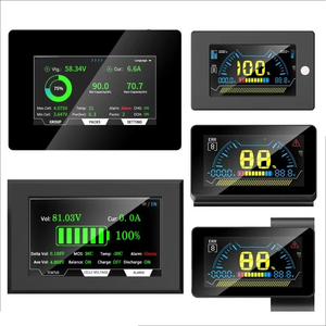 อุปกรณ์เสริม BMS จอแสดงผล LCD ขนาด 2.5/3.2/4.3 นิ้ว หน้าจอสัมผัส อะแดปเตอร์ BMS สาย RS485 BT สายเคเบิลโลหะ แผงวงจรพิมพ์โลหะ - Product Image 2