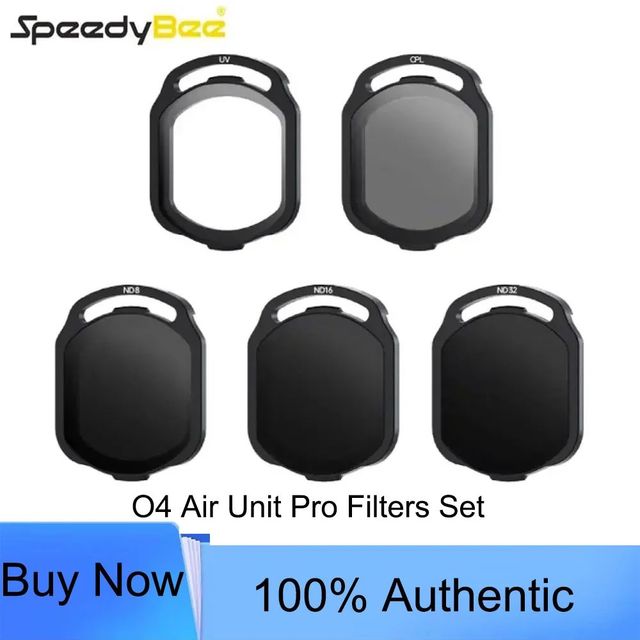 SpeedyBee O4 Air Unit Pro Filters Set UV CPL ND8 ND16 ND32 Compatible With O4 Air Unit Pro Fpv Lens Accessories
