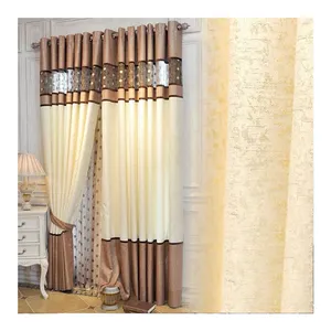 Innermor luxury fabric by meter Simple Modern Style Curtains party curtain for Living Room decorations