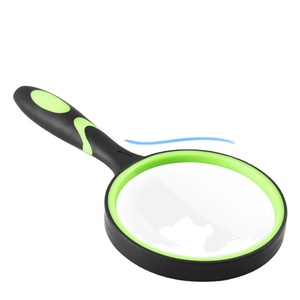 Custom Engraved Logo Silver Magnifier <b>Magnifying</b> <b>Glass</b> High Quality Metal Magnifier Used Both For Home And Office Corporate Gift - Product Image 2