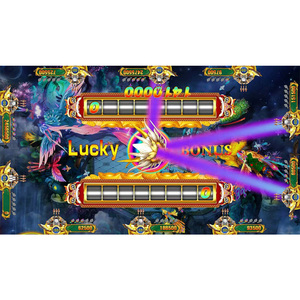 Trong nhà <span class=keywords><strong>video</strong></span> Arcade Trò chơi bắn súng máy Quỷ & Chim săn cá Board-Tiếng Anh ngôn ngữ đồng xu hoạt động - Product Image 6