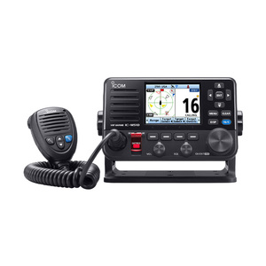 Radio marine VHF Icom IC-M510 25W Classe D DSC à montage fixe avec contrôle par smartphone pour bateau et yacht - Product Image 1