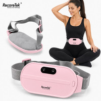 Cinturón de Masaje Térmico para el Dolor Menstrual, Producto de Cuidado de la Salud, Kit de Cuidado Diario para Mujeres, Terapia para Cintura y Abdomen, Cinturón Inalámbrico con Compresa Caliente