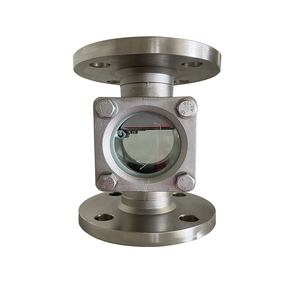 Mirilla de doble ventana SS304 SS316 con brida de cuatro vías, indicador de flujo de agua con lámpara/limpiador/rodillo giratorio/pala - Product Image 4