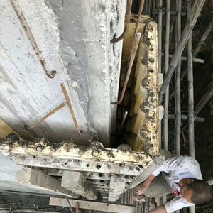 Molde de columna de media esquina decorativo de alta calidad, molde de hormigón con carcasa de Pilar romano con plástico ABS de alta precisión - Product Image 3