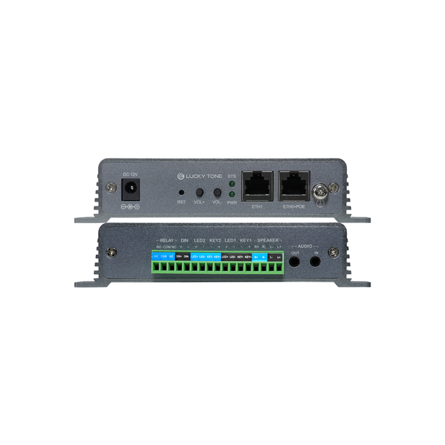 Network Voice Gateway with Sensor and Alarm Support for Smart City Deployment & Two-Way Communication