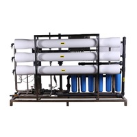 Système de traitement de l'eau de la machine purificateur d'eau par osmose inverse industrielle 6000 L/H