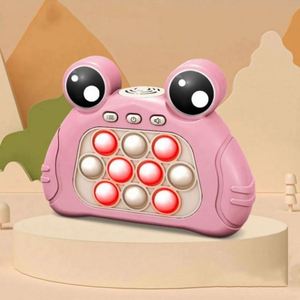 Small Squeeze Stress Relief Fidget Toys Desk Electronic Handheld Pop Portable Silicone Plastic Customized Logo for Adults - Product Image 2